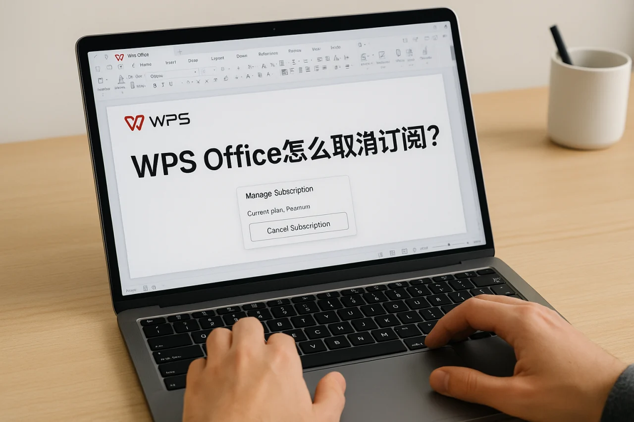 WPS Office怎么取消订阅？