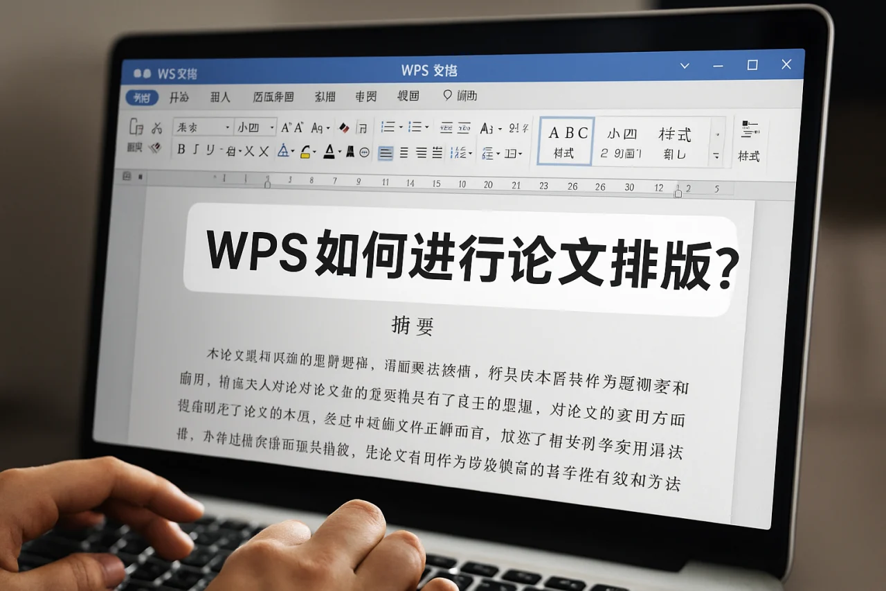 WPS如何进行论文排版?