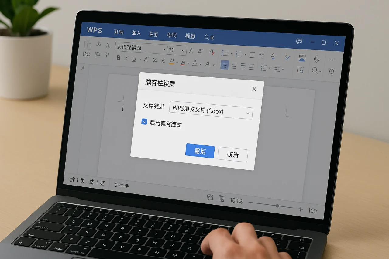 WPS如何调整兼容设置？