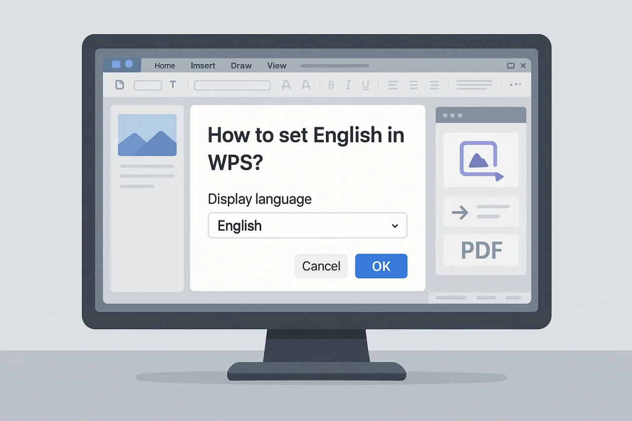 如何在WPS中设置英语？（正文插图·修复 1）