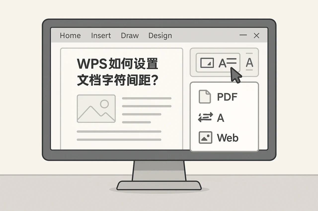 WPS如何设置文档字符间距?(插图 3/3)