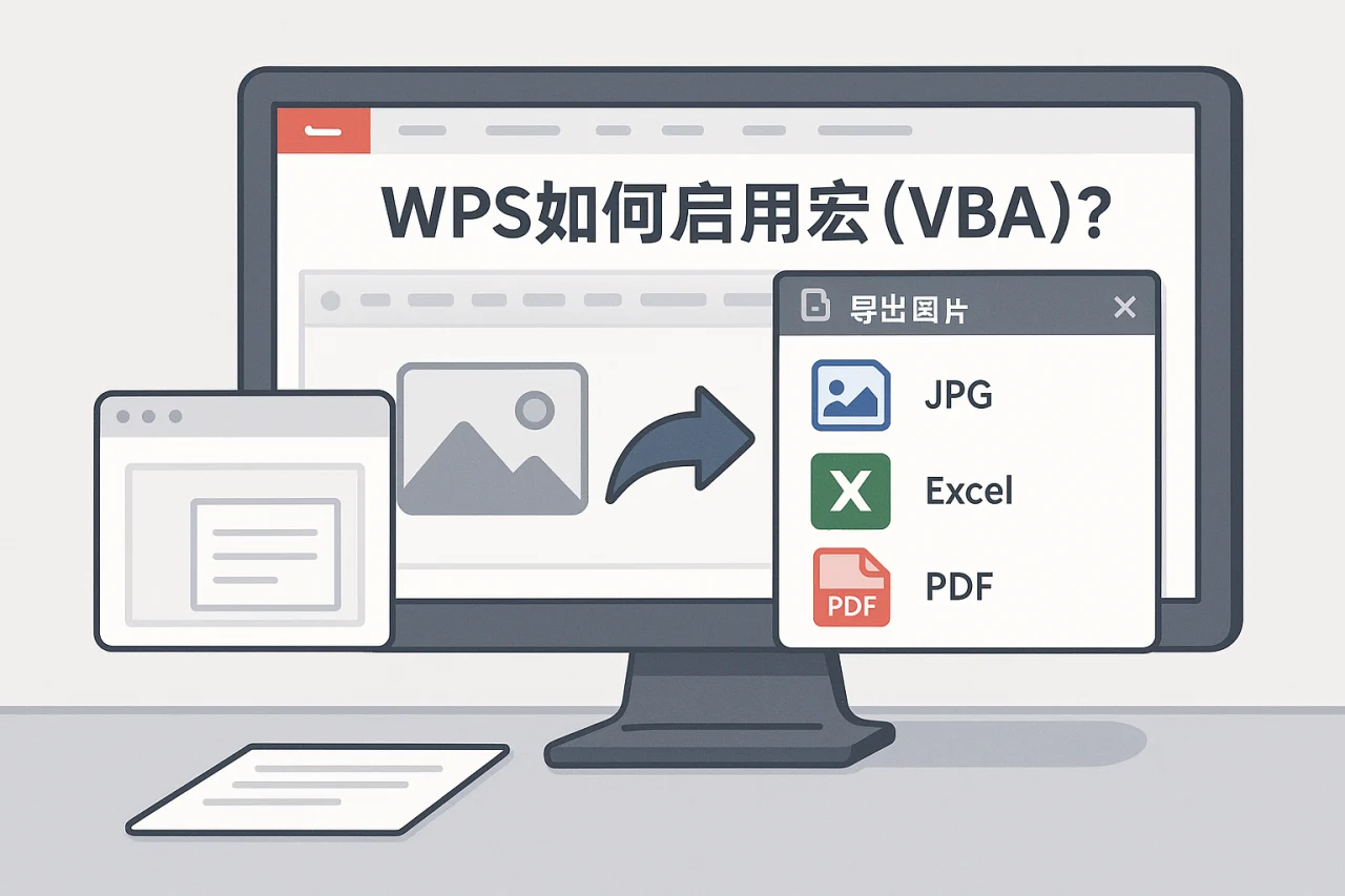 WPS如何启用宏（VBA）？（插图 1/3）