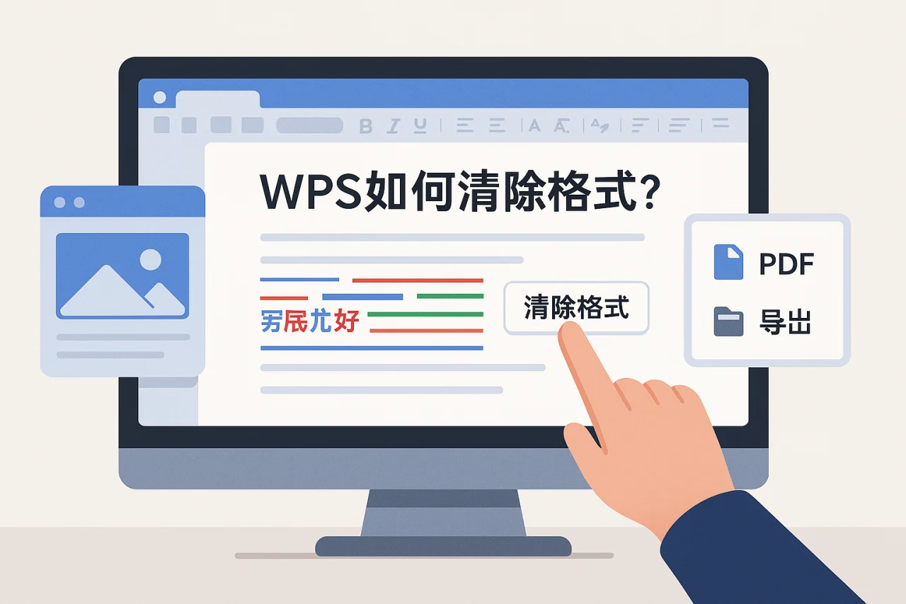 WPS如何清除格式？（插图 2/3）