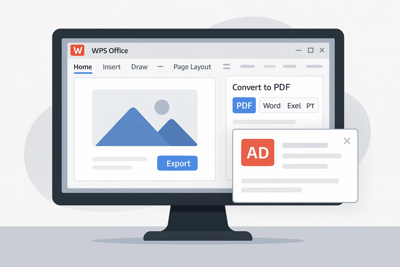 WPS Office如何去除广告？