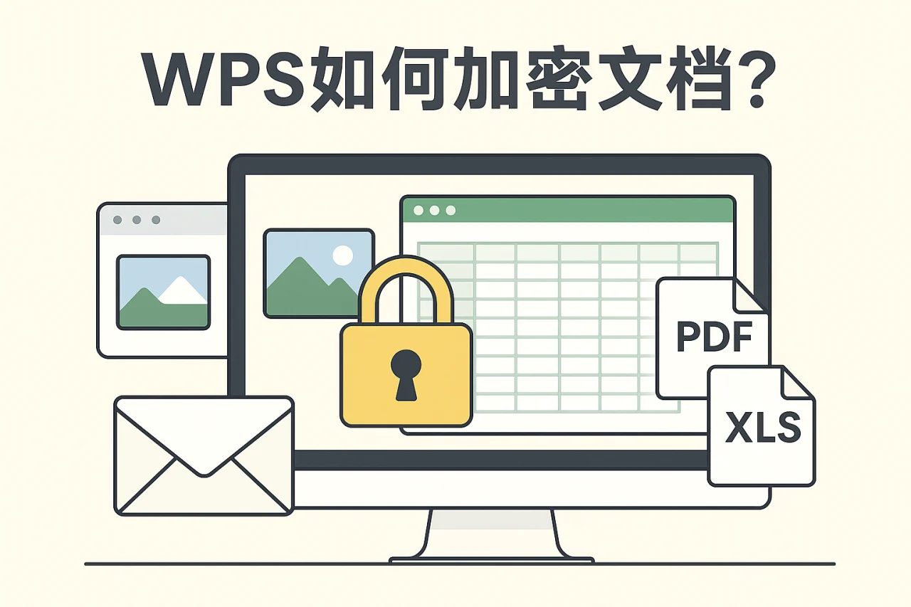 WPS如何加密文档？