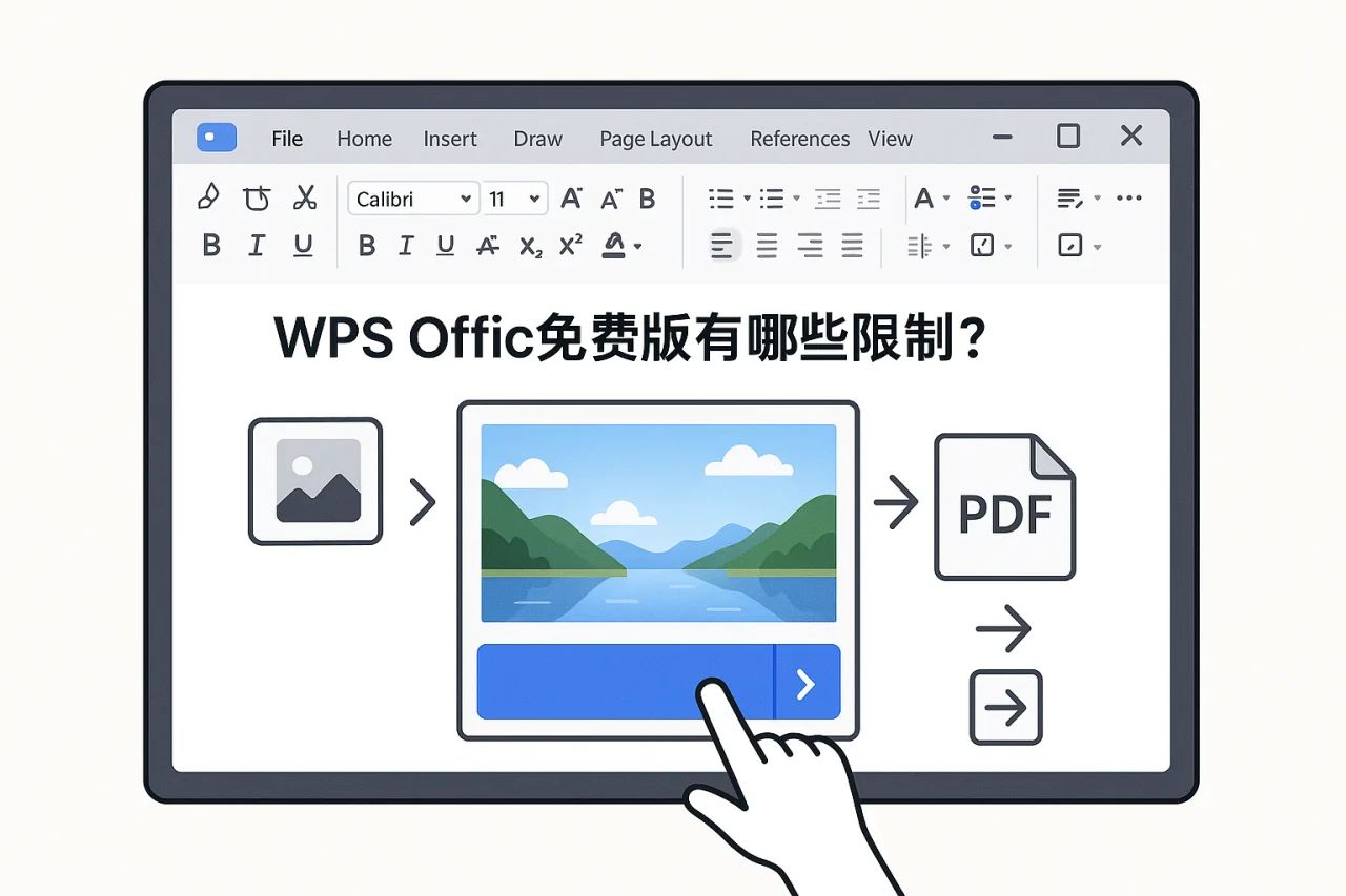 WPS Office免费版有哪些限制？
