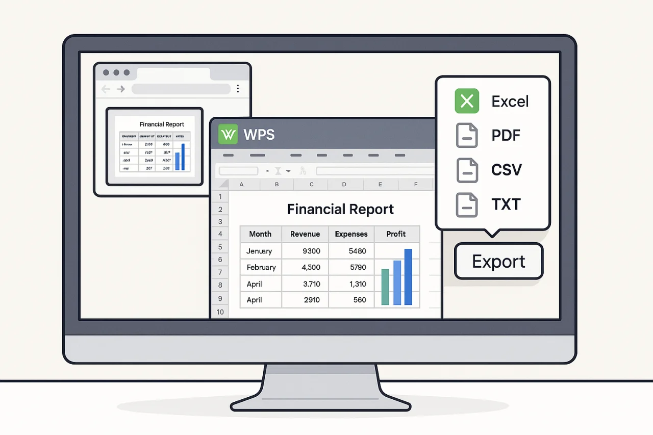 如何使用wps表格制作财务报表？