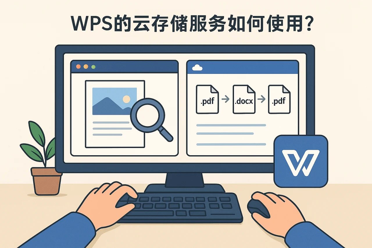wps的云存储服务如何使用？