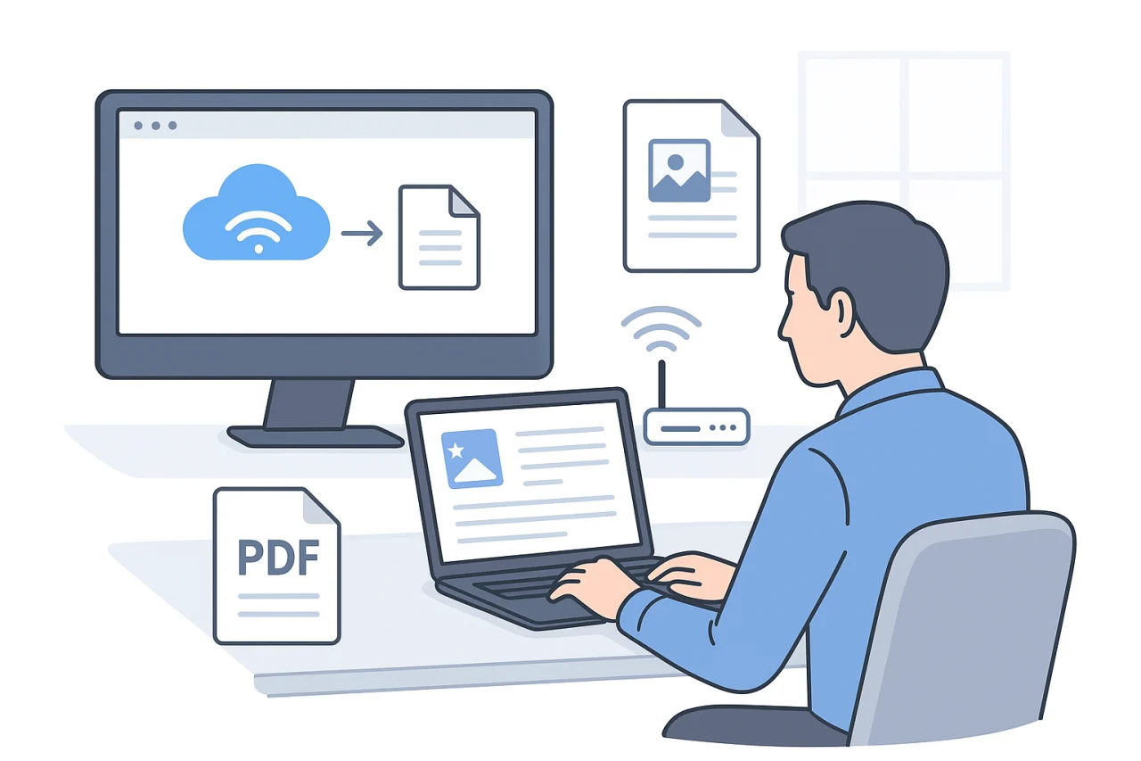 如何在办公软件中使用无线网络快速连接功能？