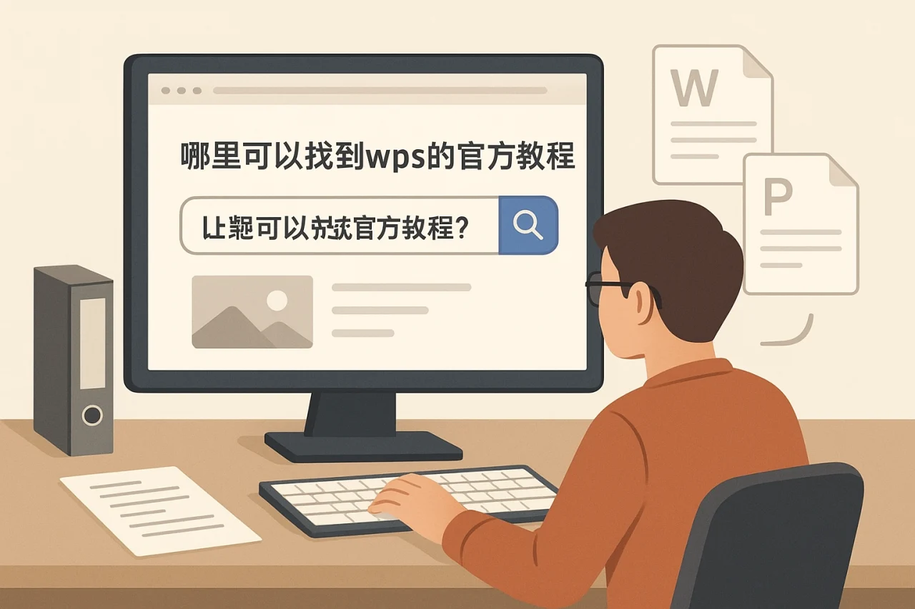 哪里可以找到wps的官方教程？