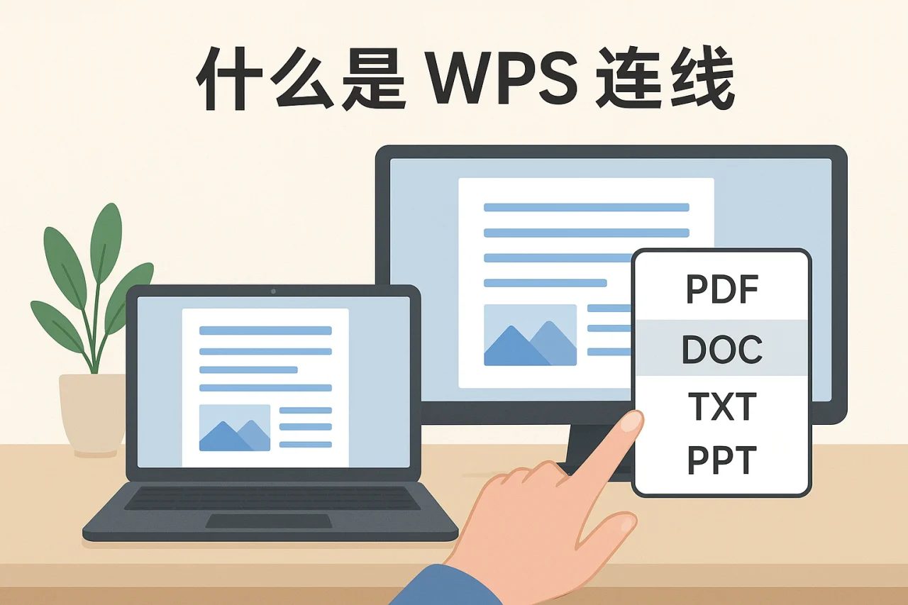 什么是wps连线