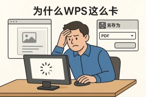 为什么wps这么卡