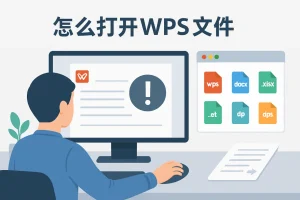 怎么打开wps文件