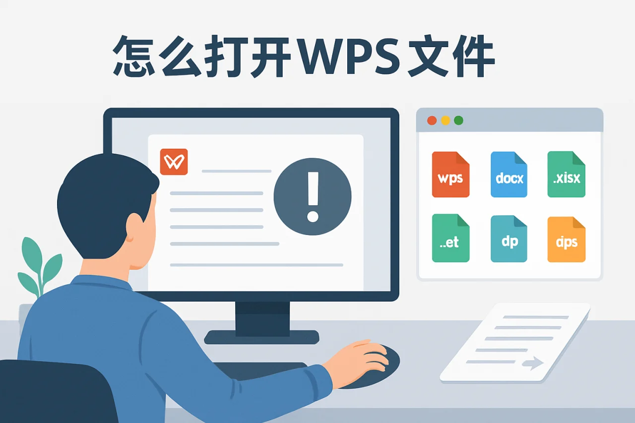 怎么打开wps文件