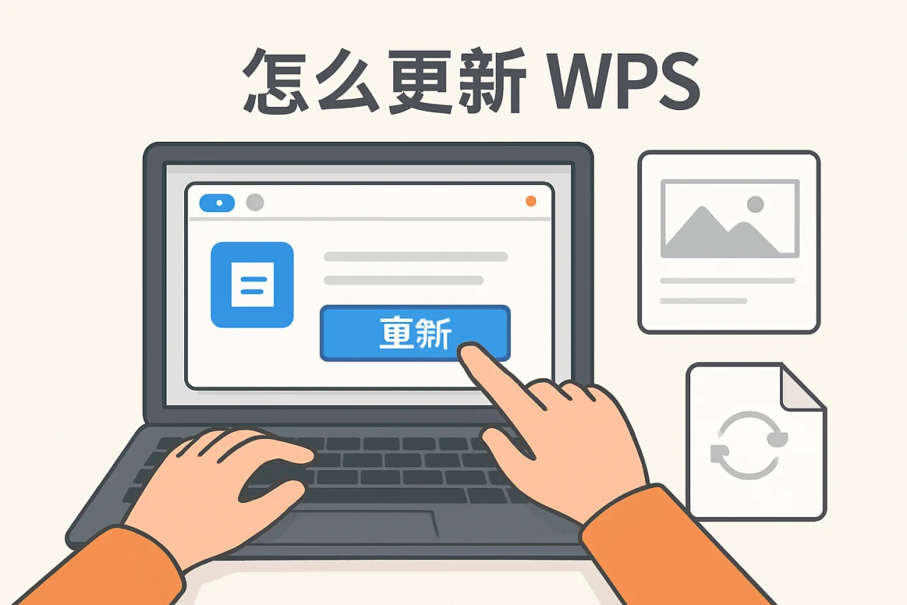 怎么更新wps