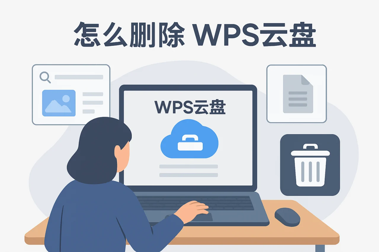 怎么删除wps云盘