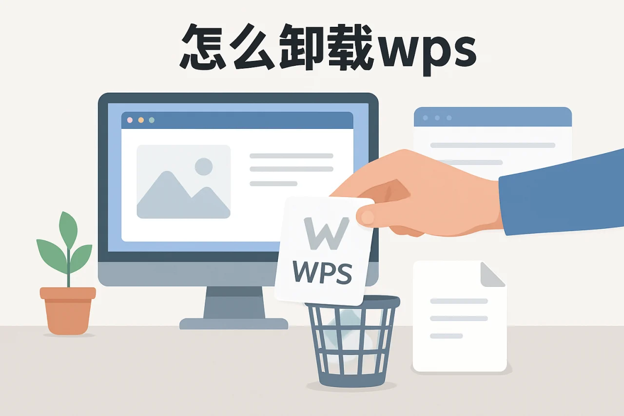 怎么卸载wps
