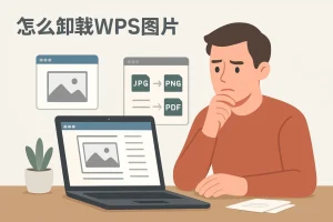 怎么卸载wps图片