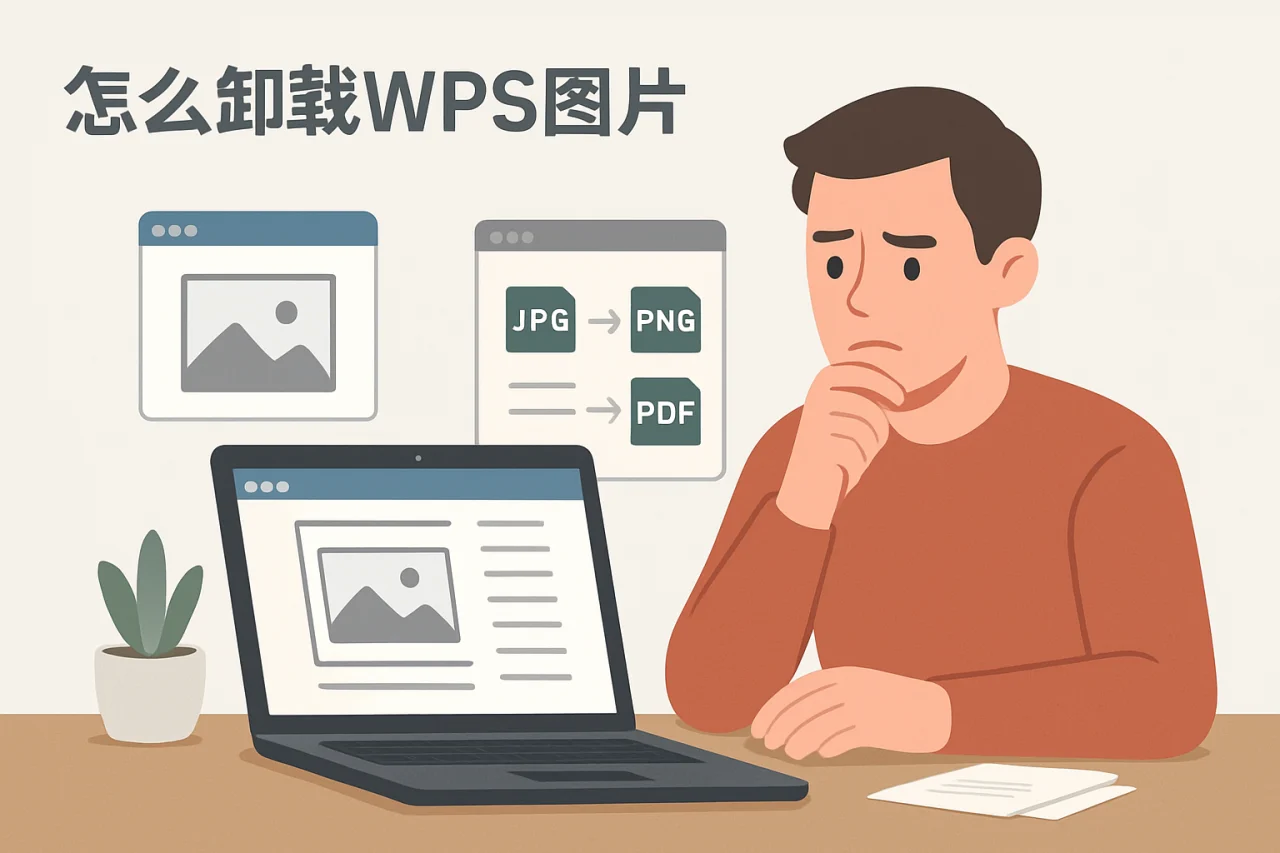 怎么卸载wps图片