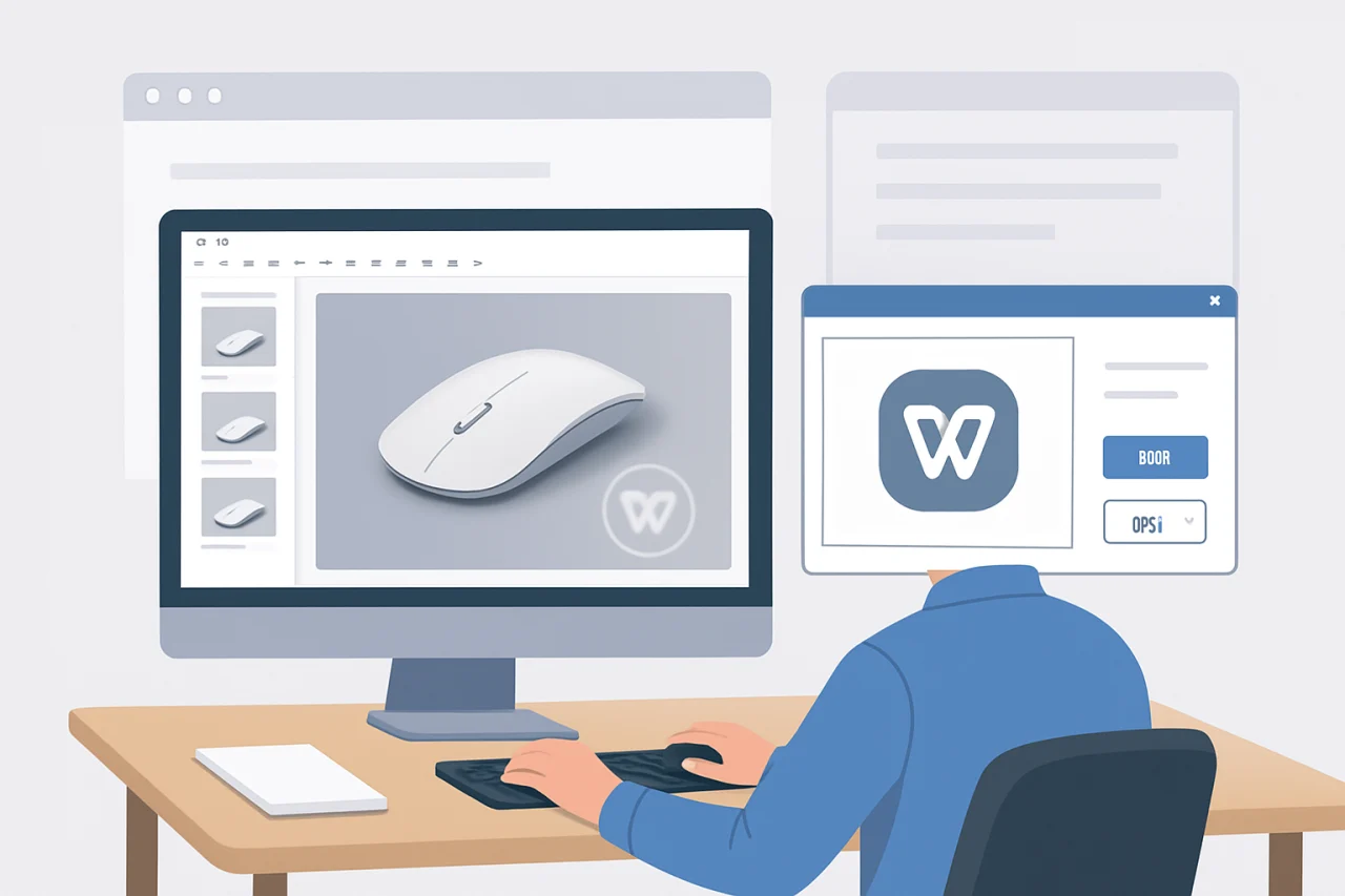 wps怎么给图片加水印