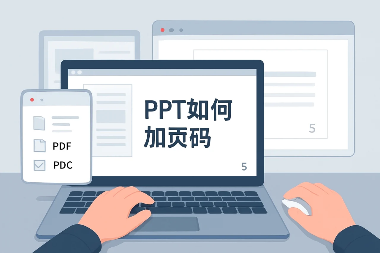 wps如何给ppt加页码