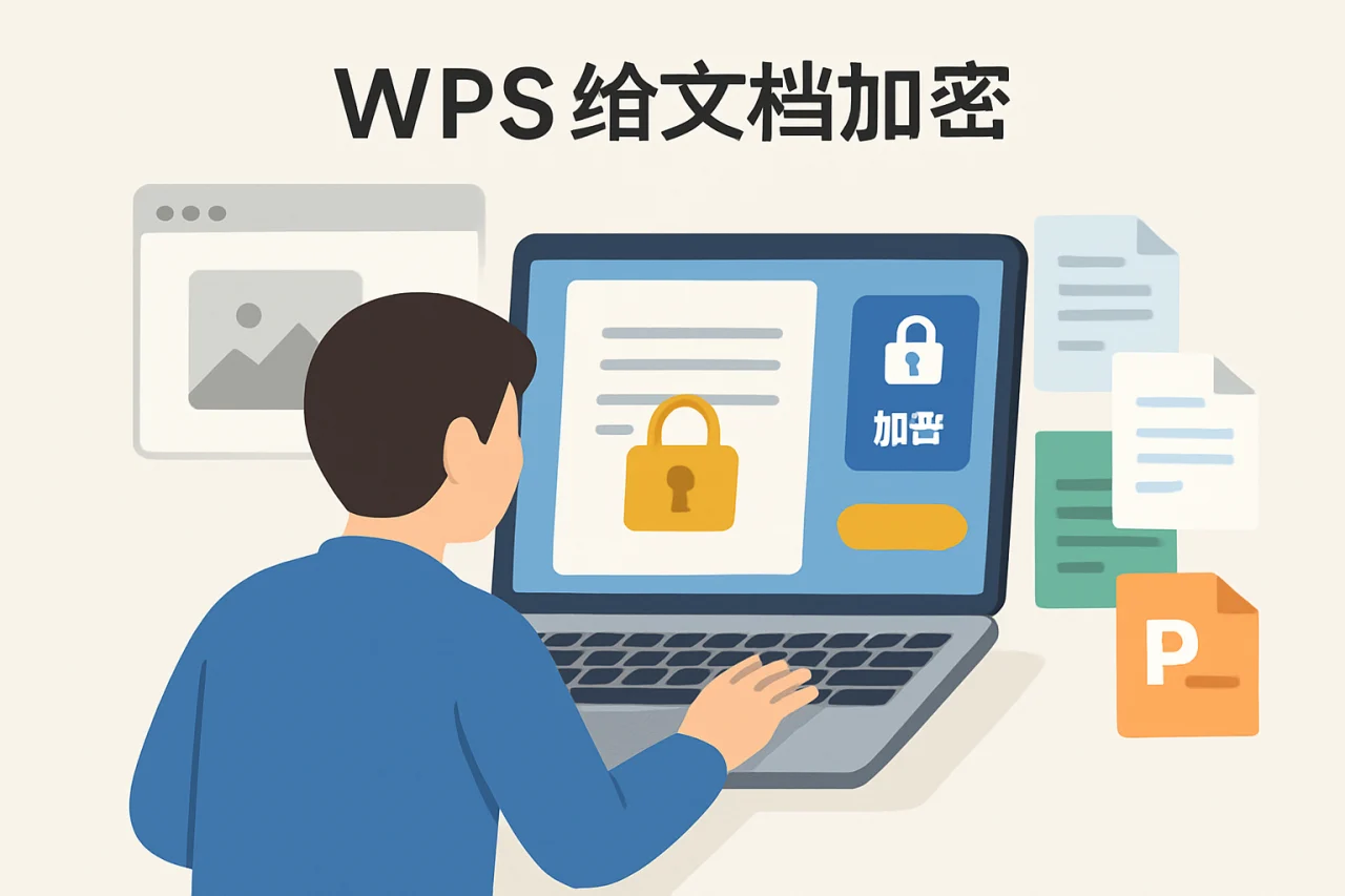 wps给文档加密