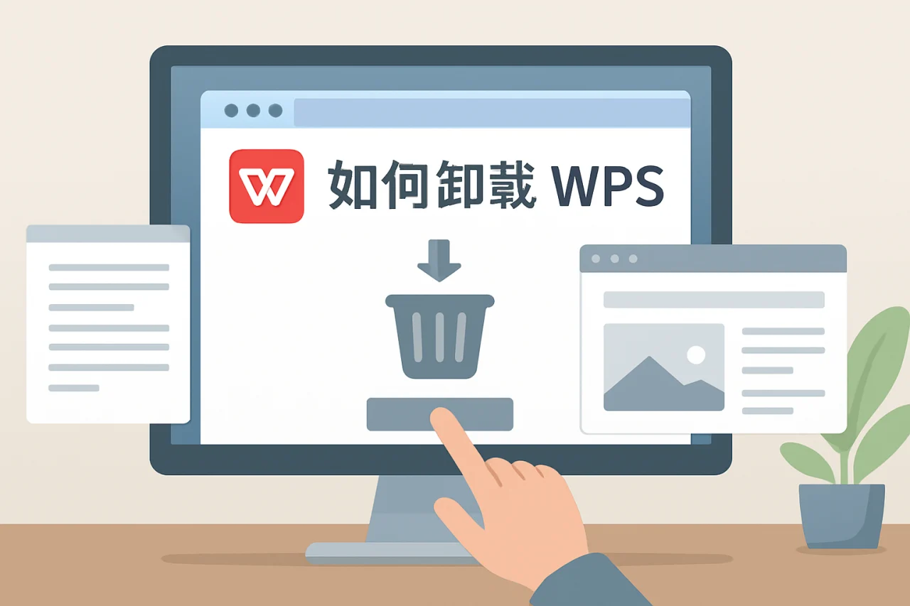 如何卸载wps