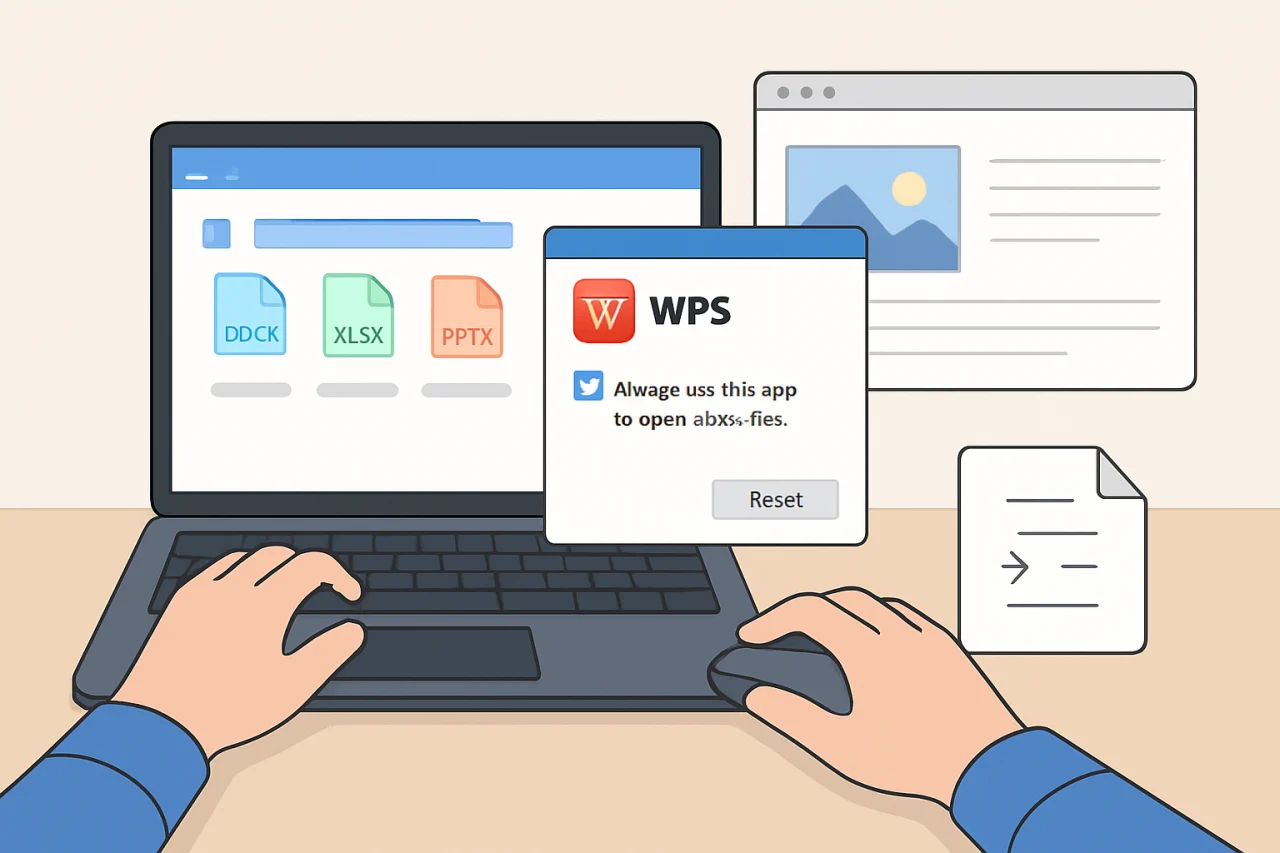 如何设置wps为默认打开方式