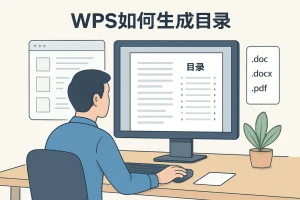 wps如何生成目录
