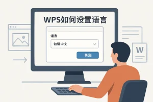 wps如何设置语言