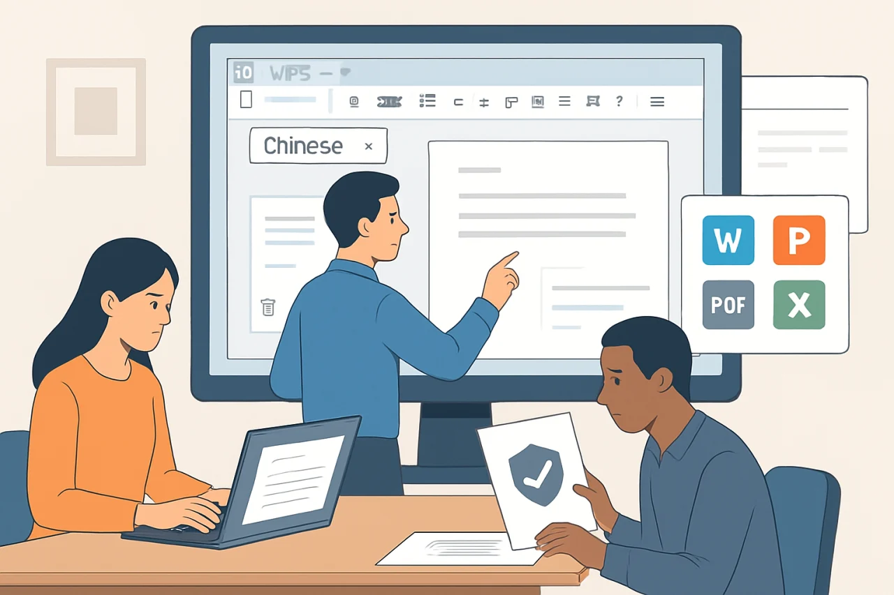 WPS 官网用户指南：从界面设置到文档安全的完整工作流解析