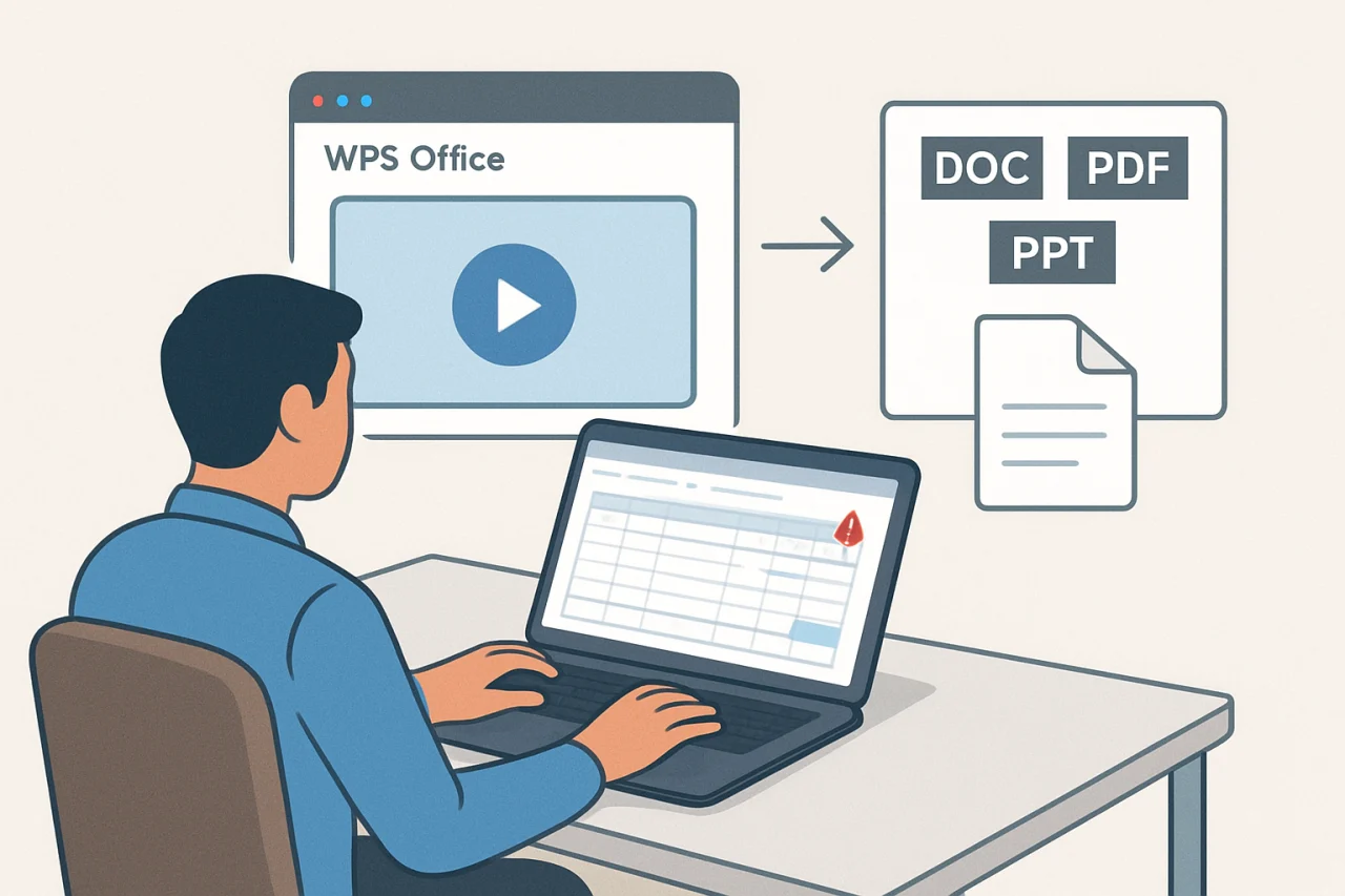 WPS Office 进阶实战：如何高效处理财务报表与动态演示，避开 5 个常见操作误区