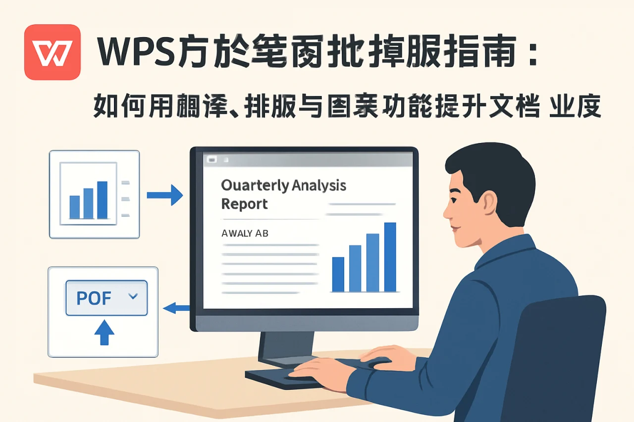 WPS官方功能进阶指南：如何用翻译、排版与图表功能提升文档专业度