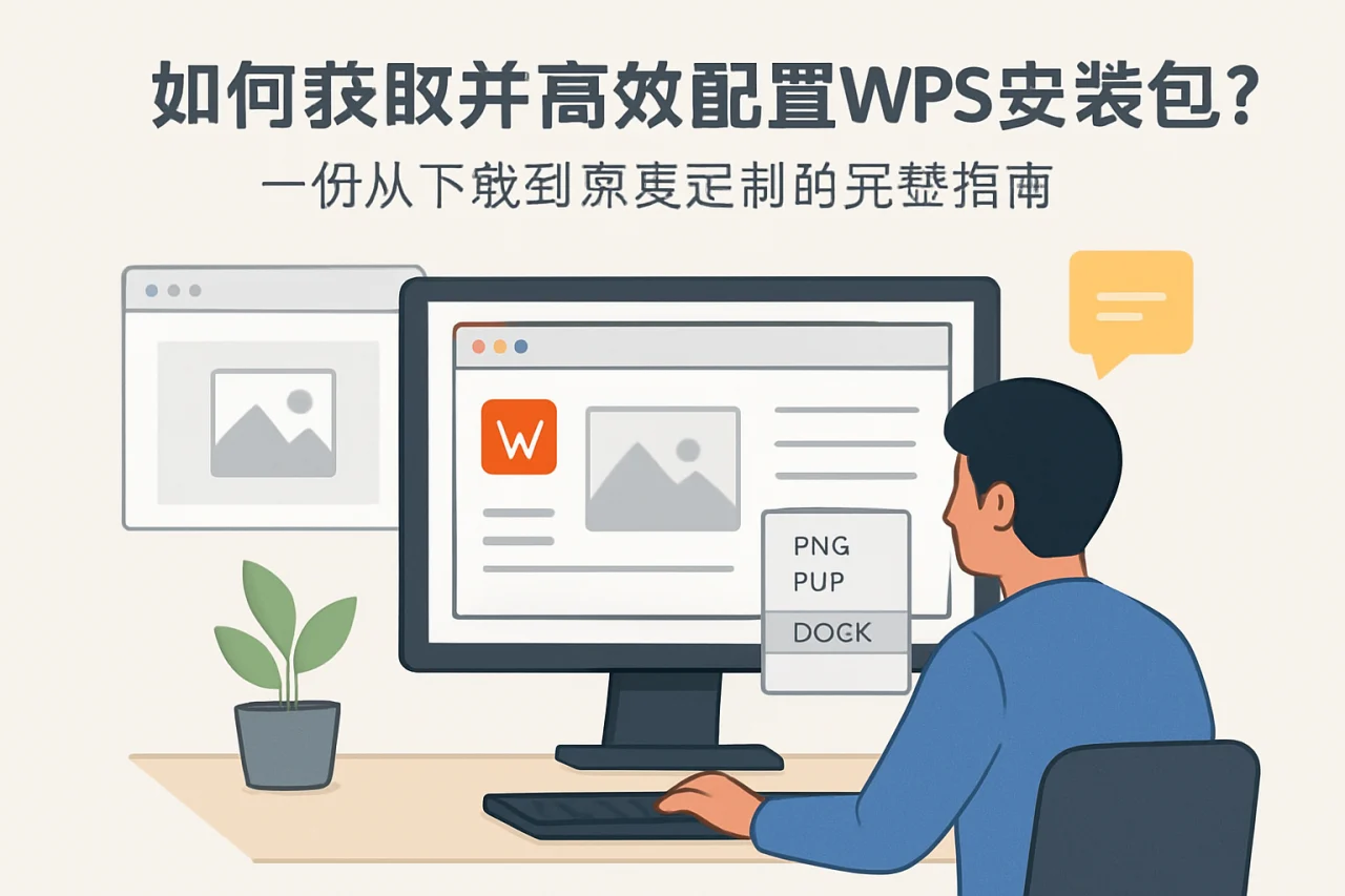 如何获取并高效配置WPS安装包？一份从下载到深度定制的完整指南