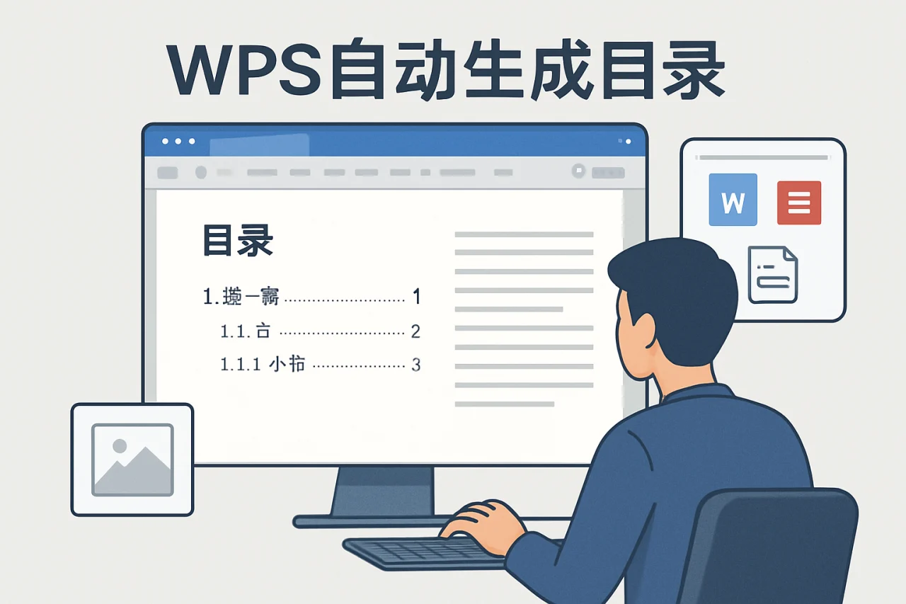 wps自动生成目录