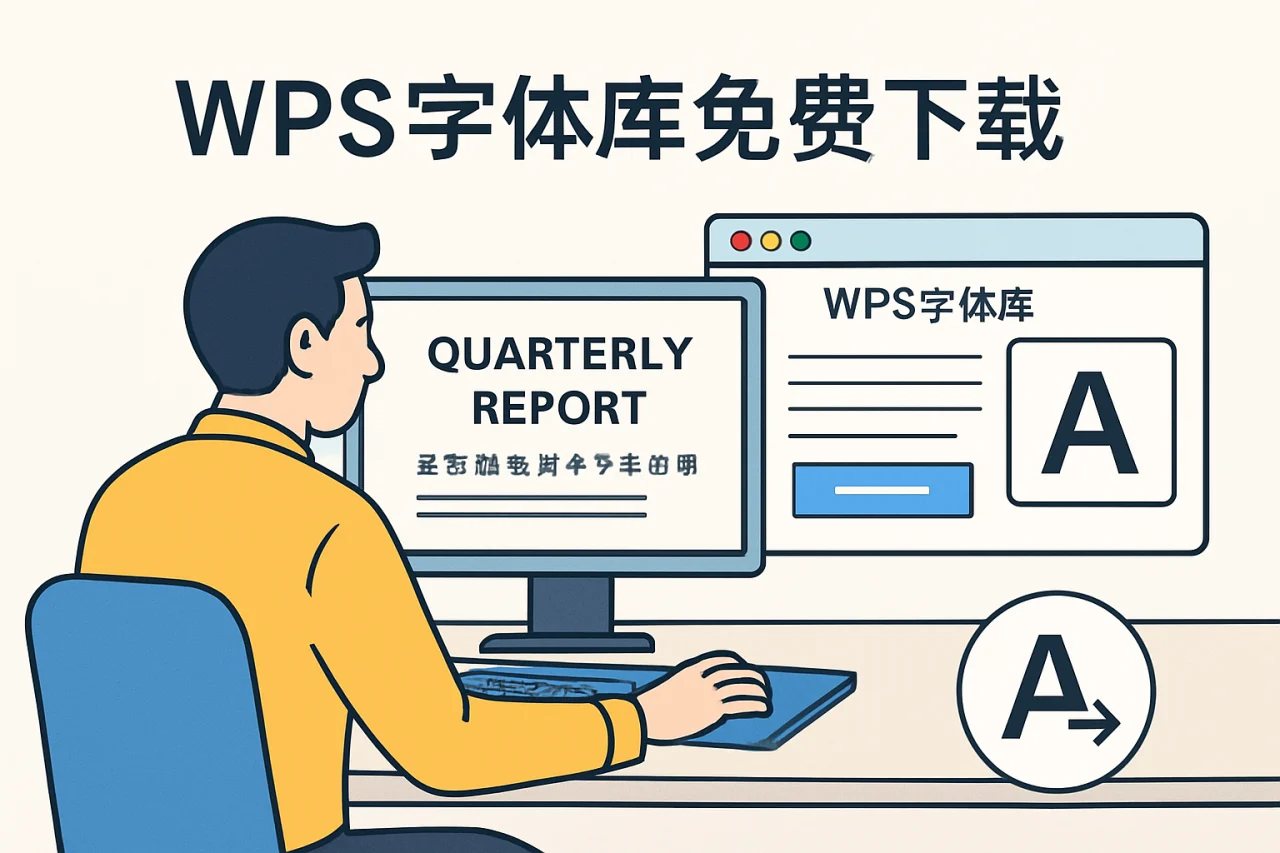 wps字体库免费下载