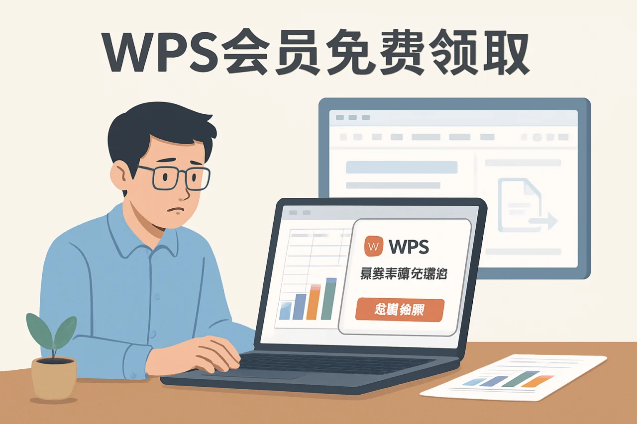 wps会员免费领取