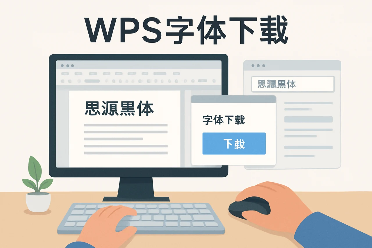 wps字体下载