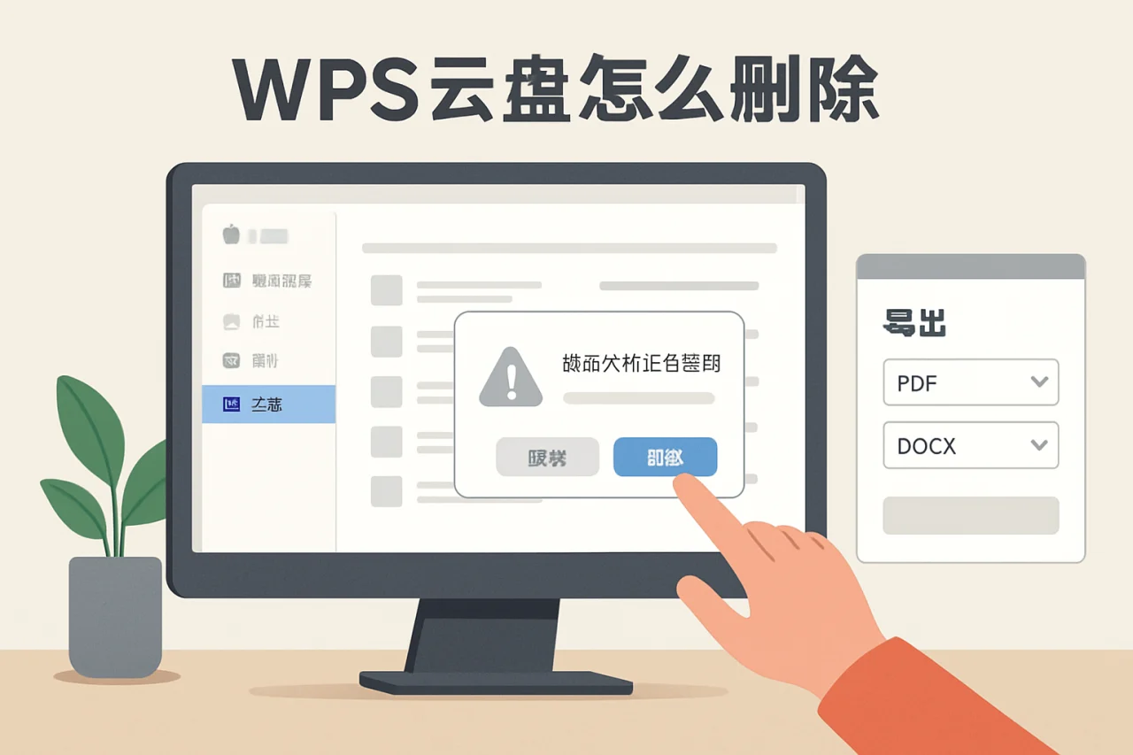 wps云盘怎么删除