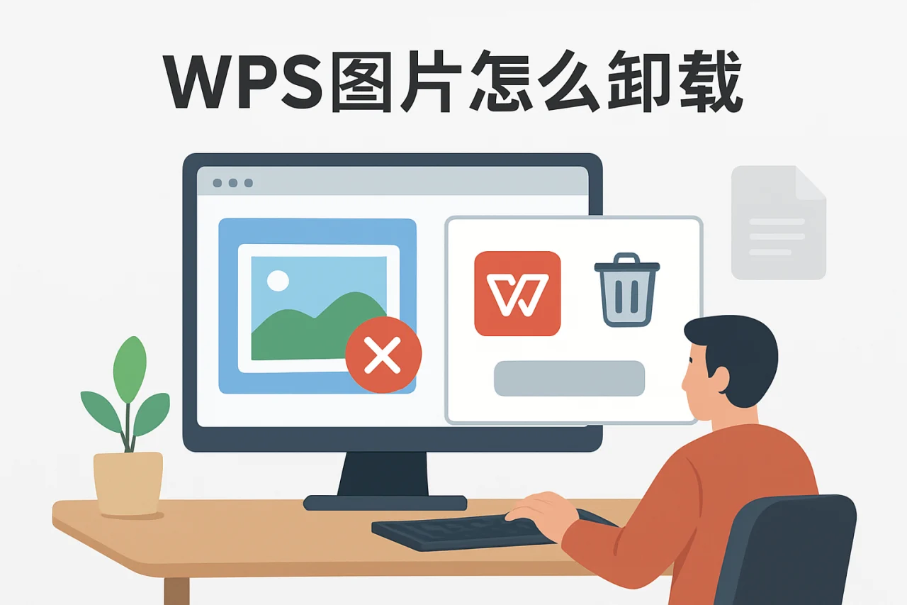wps图片怎么卸载