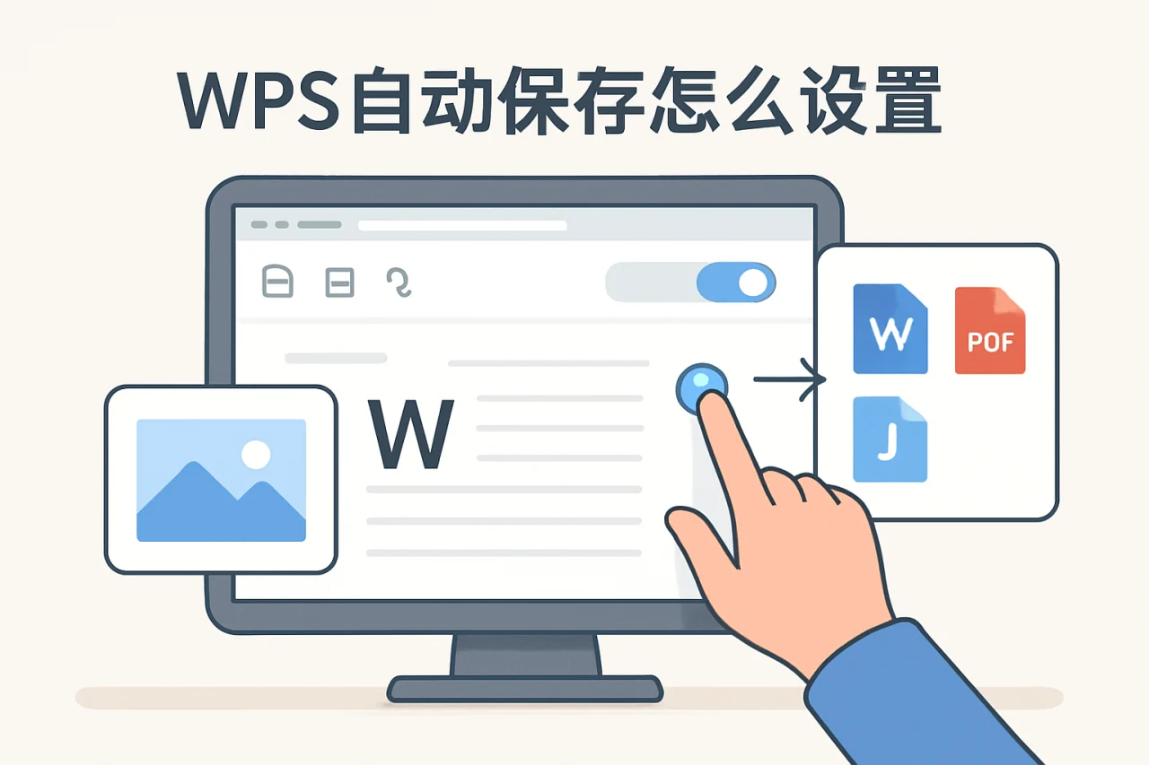 wps自动保存怎么设置