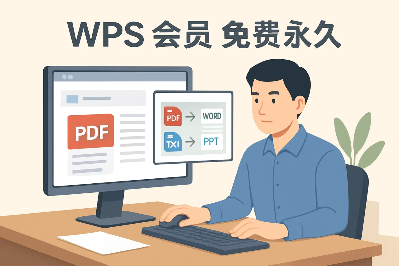 wps会员免费永久