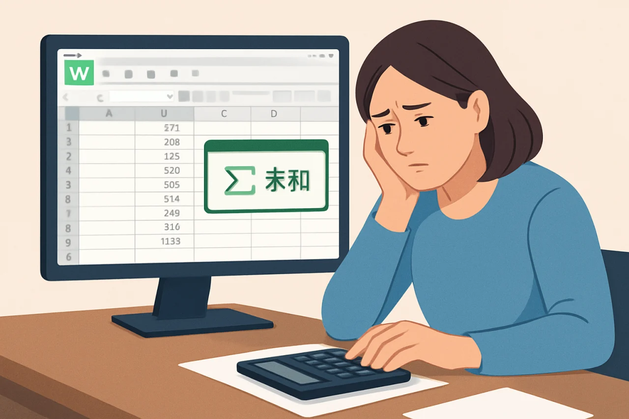 wps求和怎么操作