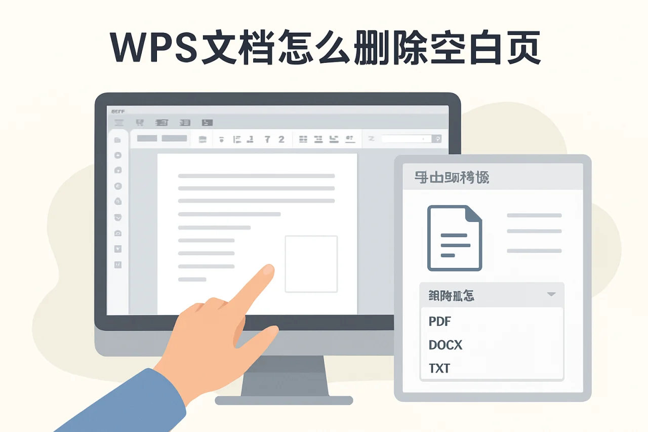 wps文档怎么删除空白页