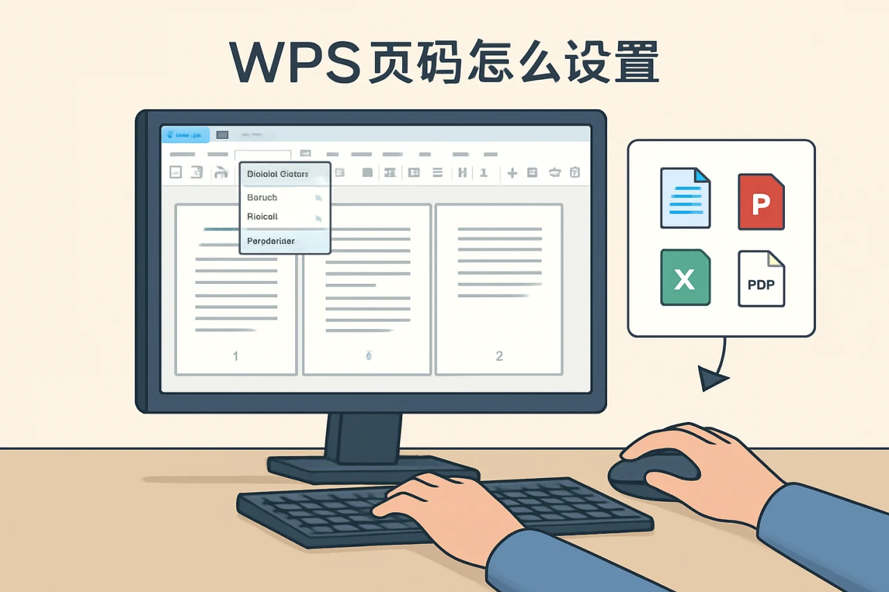 wps页码怎么设置