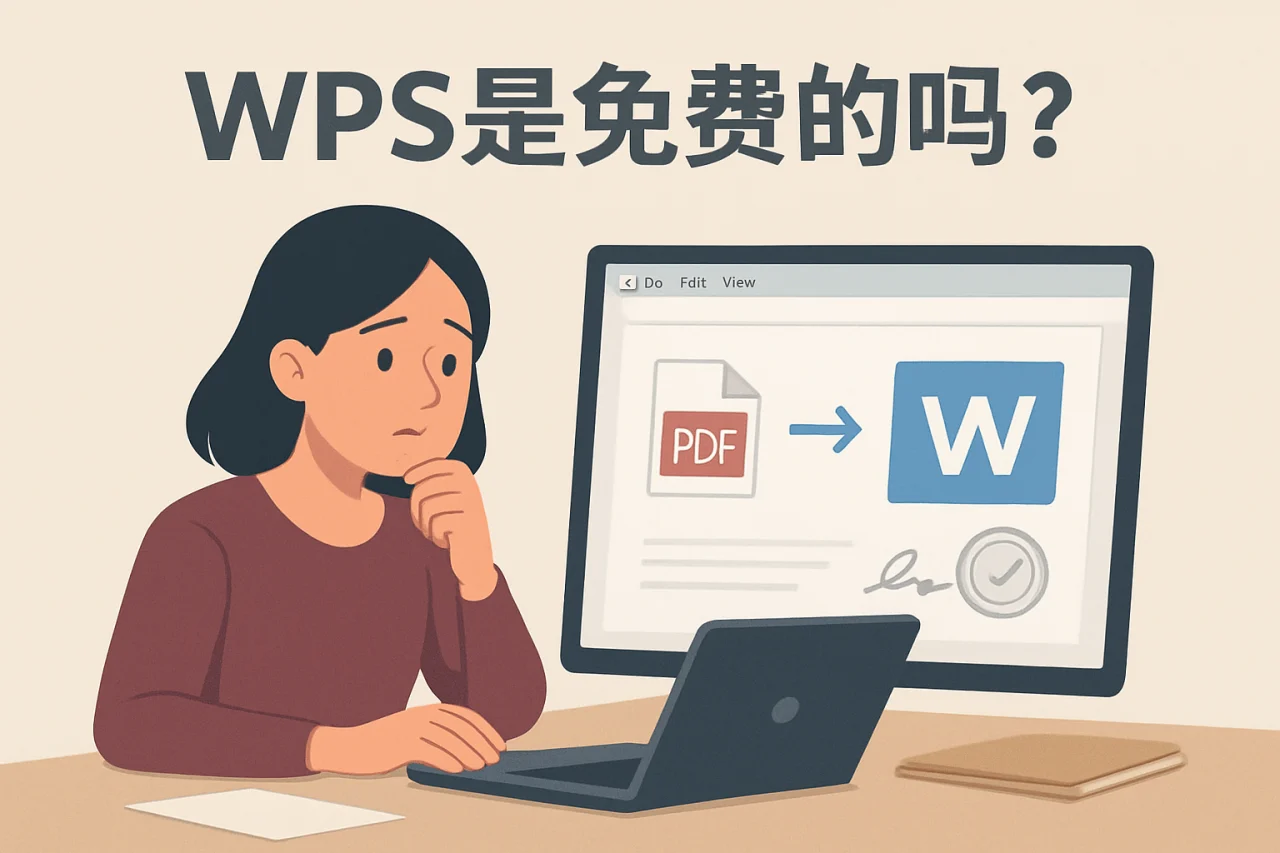 wps是免费的吗