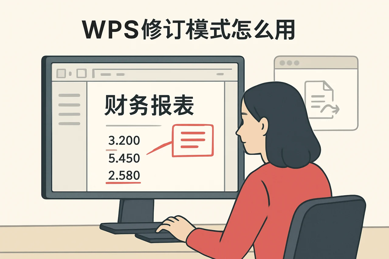wps修订模式怎么用