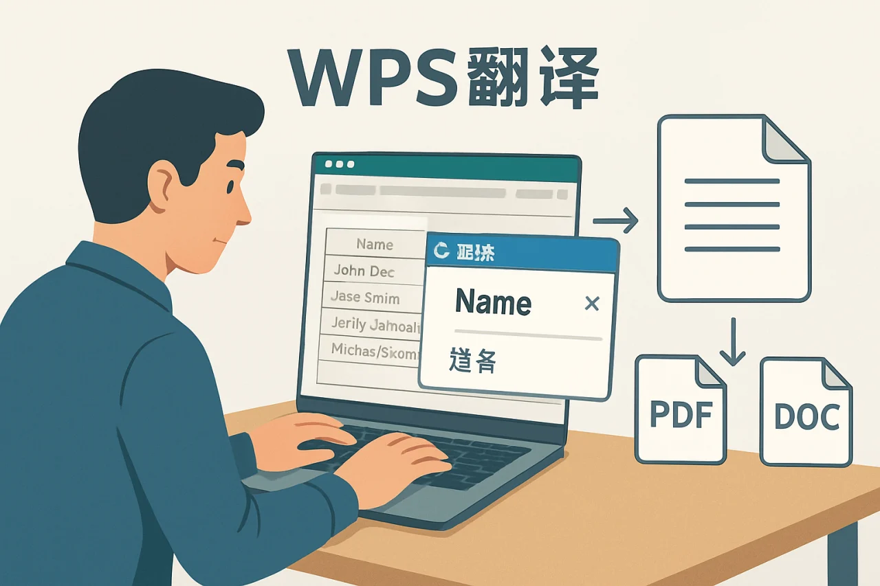 wps翻译