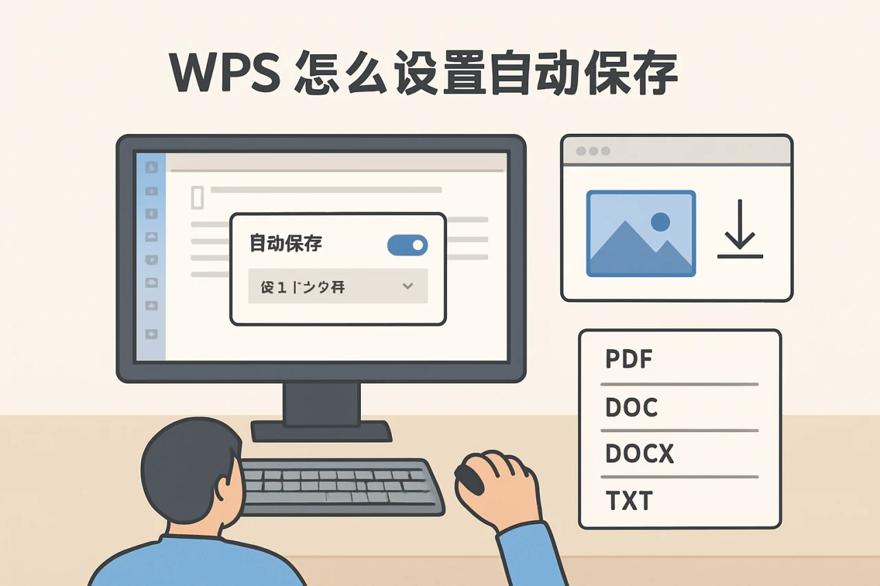 wps怎么设置自动保存