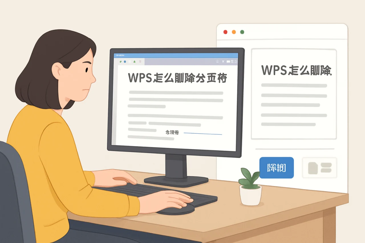 wps怎么删除分页符